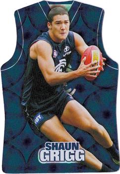 2009 Select AFL Champions - Holographic Guernseys #GDC33 Shaun Grigg Front
